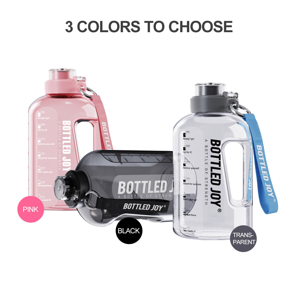 Bottle Joy Classic I Glug jug Large Capacity Water Bottle, 2.5L/84OZ BPA Free PETG material - Image 7