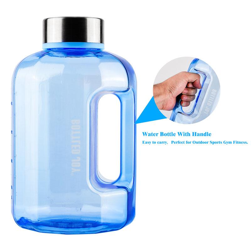 Wholesale only:  Custom Logo Printed BPA Free Joyshaker Bottledjoy 2.2L Tritan Sports Water Bottle with Popsicle Mold - Image 2