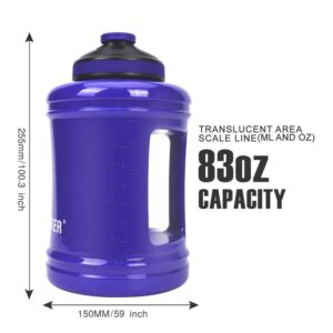 New 2.5 liter 85oz Water Bottle|Jug for Super September